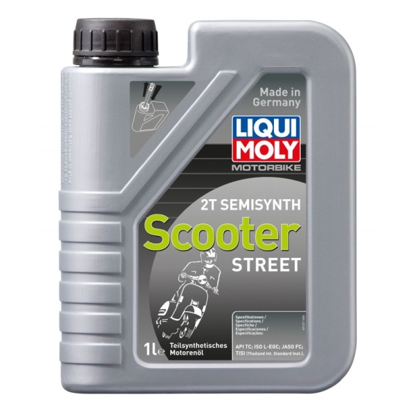 Ilustracja LM1621 LIQUI MOLY OLEJ RACING SCOOTER 2T SEMISYN. 1L (ASORT MOTOCYKL