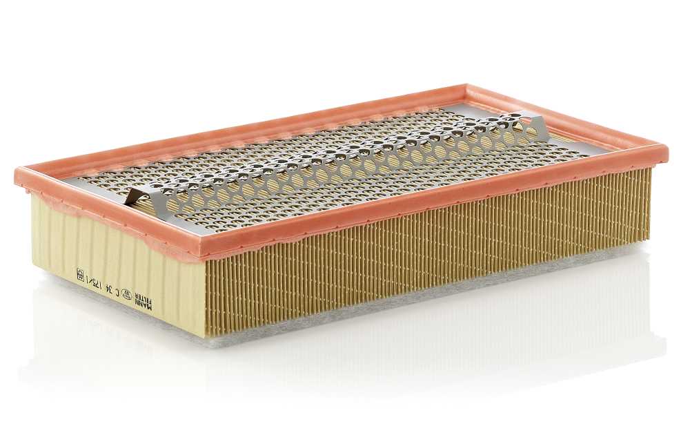 Ilustracja C34175/1 MANN-FILTER FILTR POWIETRZA DB W210 E-K