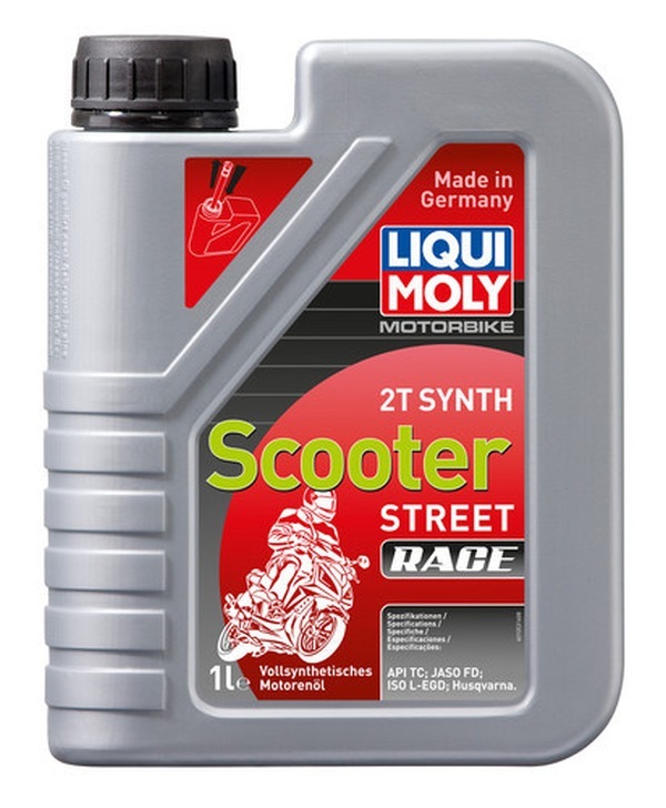 Ilustracja LM1053 LIQUI MOLY OLEJ RACING SCOOTER 2 T 1L (ASORT MOTOCYKL)