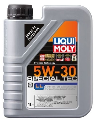 Ilustracja LM2447 LIQUI MOLY OLEJ 5W-30 LEICHTLAUF SPECIAL LL OPEL 1L