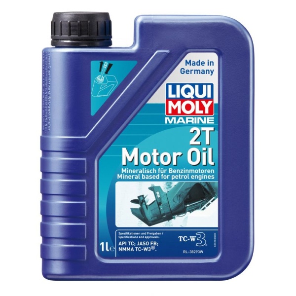 Ilustracja LM25019 LIQUI MOLY OLEJ 2T MARINE 1L