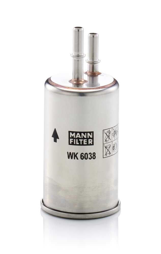 Ilustracja WK6038 MANN-FILTER FILTR PALIWA VOLVO